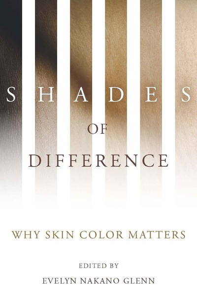 Cover of Shades of Difference by Edited by Evelyn Nakano Glenn