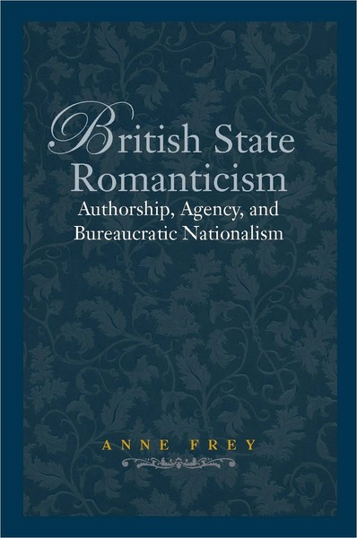 Cover of British State Romanticism by Anne Frey