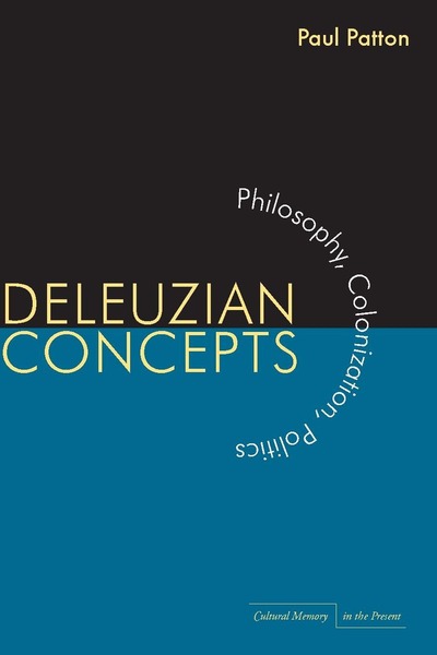 Cover of Deleuzian Concepts by Paul Patton