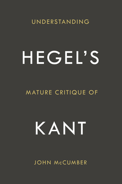 Cover of Understanding Hegel
