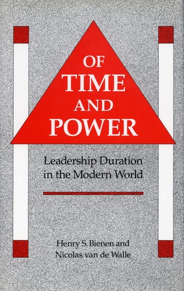 Cover of Of Time and Power by Henry S. Bienen and Nicolas van de Walle