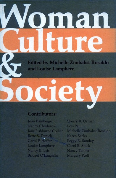 Cover of Woman, Culture, and Society by Edited by Michelle Zimbalist Rosaldo and Louise Lamphere