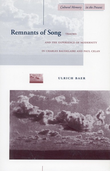 Cover of Remnants of Song by Ulrich Baer